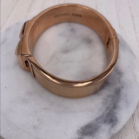 Michael Kors Pyramid Stud Cuff Bracelet - Picture 3 of 5